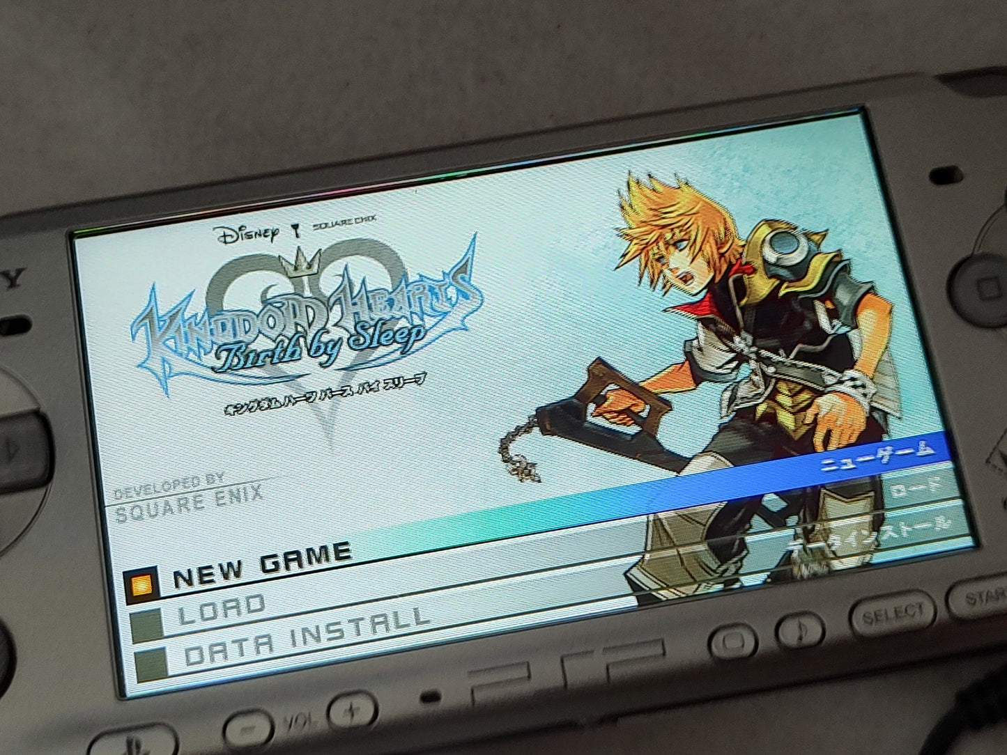 KINGDOM HEARTS Birth by Sleep SONY PSP Limited Edition console, Working-g1128-