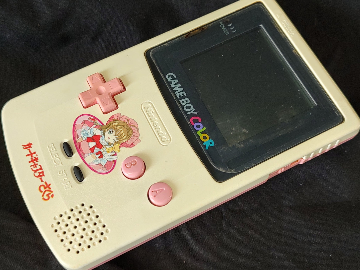 Nintendo Gameboy Color CARD CAPTOR SAKURA Limited edition console, Working-g1129