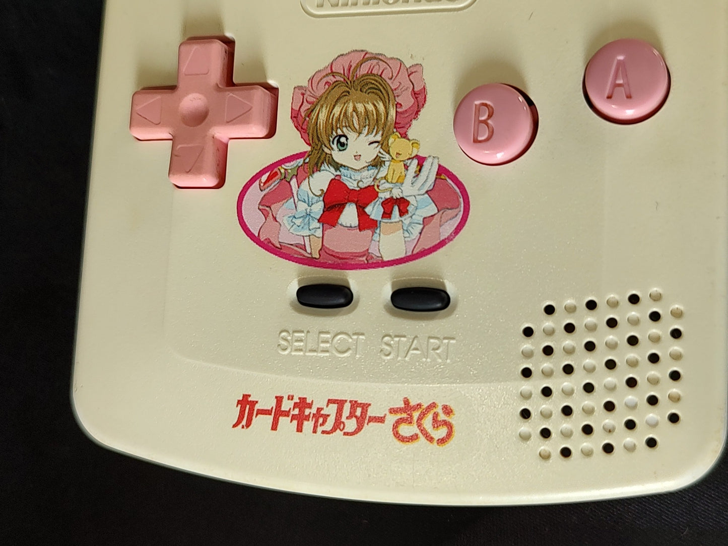 Nintendo Gameboy Color CARD CAPTOR SAKURA Limited edition console, Working-g1129