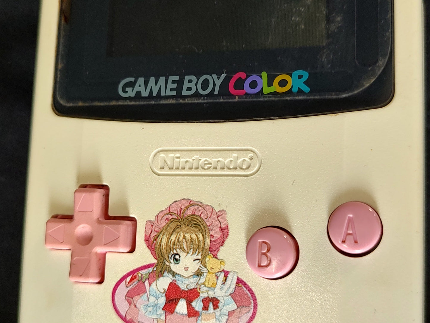 Nintendo Gameboy Color CARD CAPTOR SAKURA Limited edition console, Working-g1129