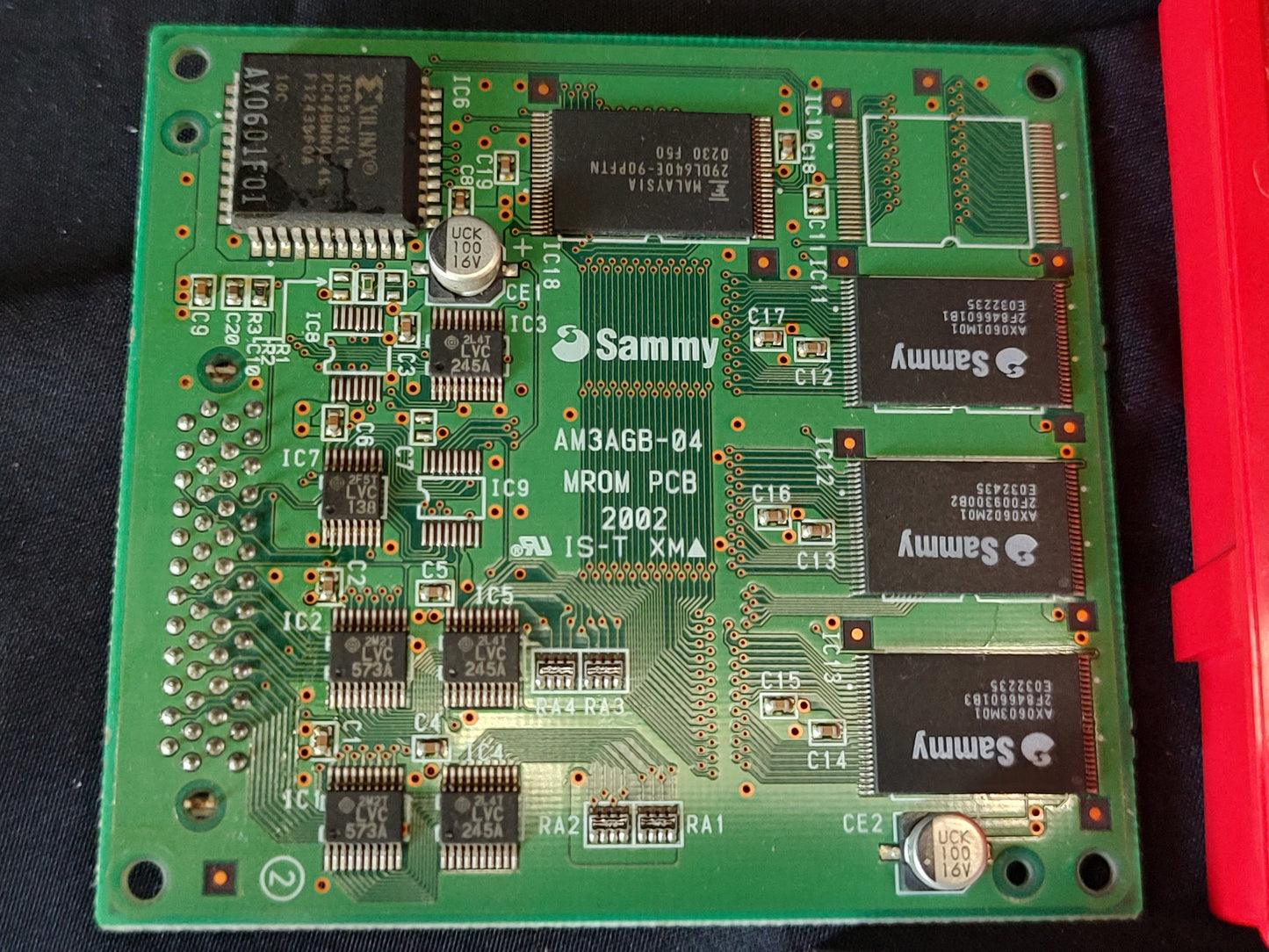 DEMOLISH FIST SUMMY Atomiswave game cartridge only, working-g1204-