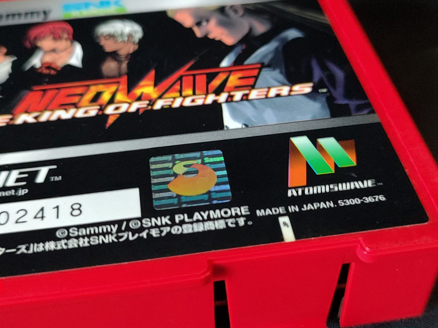 THE KING OF FIGHTERS NEOWAVE Atomiswave JAMMA PCB System Cartridge, Workig-g1204