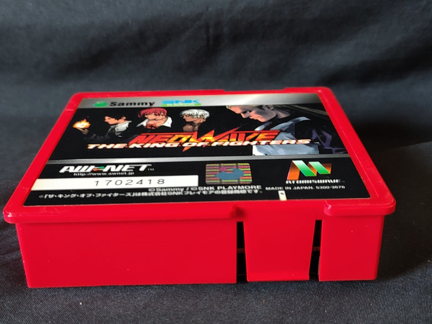 THE KING OF FIGHTERS NEOWAVE Atomiswave JAMMA PCB System Cartridge, Workig-g1204