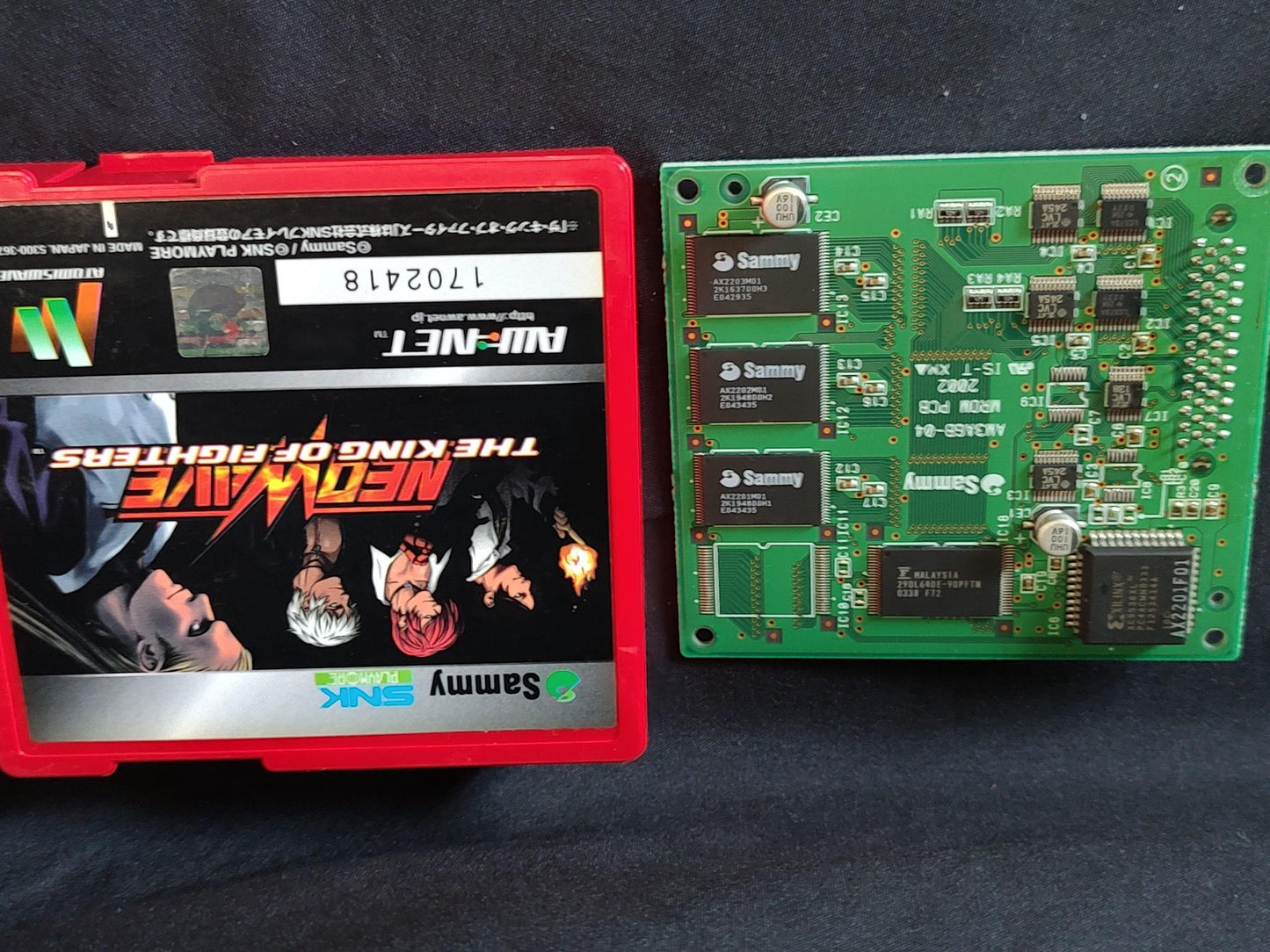 THE KING OF FIGHTERS NEOWAVE Atomiswave JAMMA PCB System Cartridge, Workig-g1204