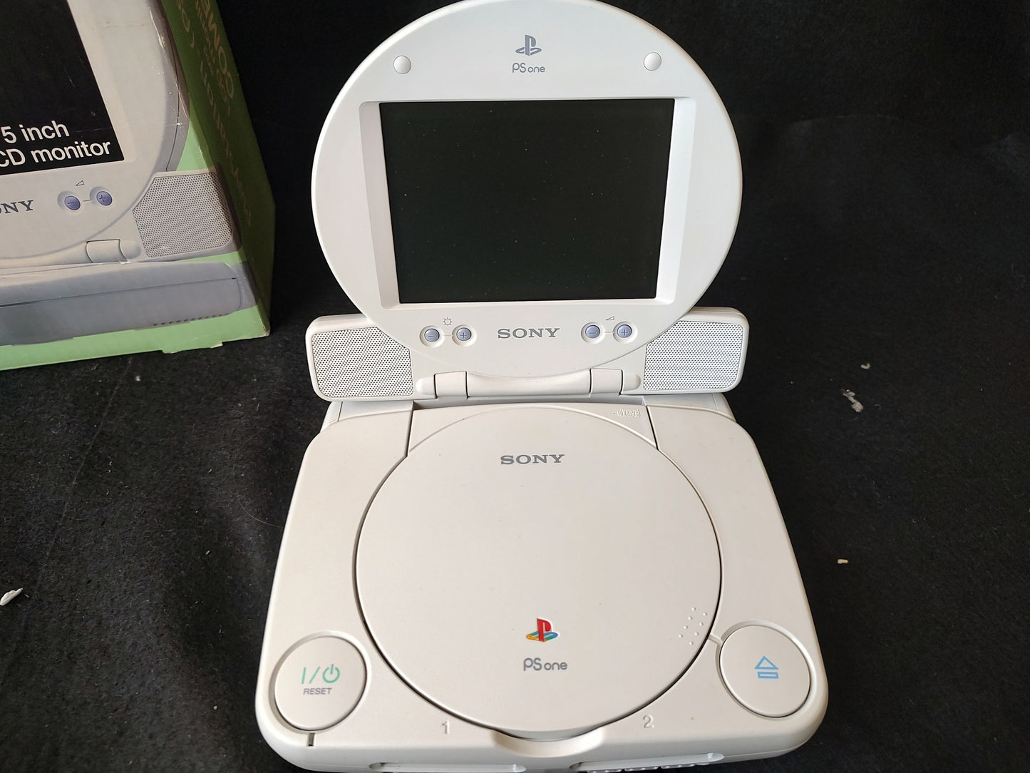 Sony PlayStation PSOne Console LDC MONITOR COMBO SCPH-140 NTSC-J, Working-g1205-