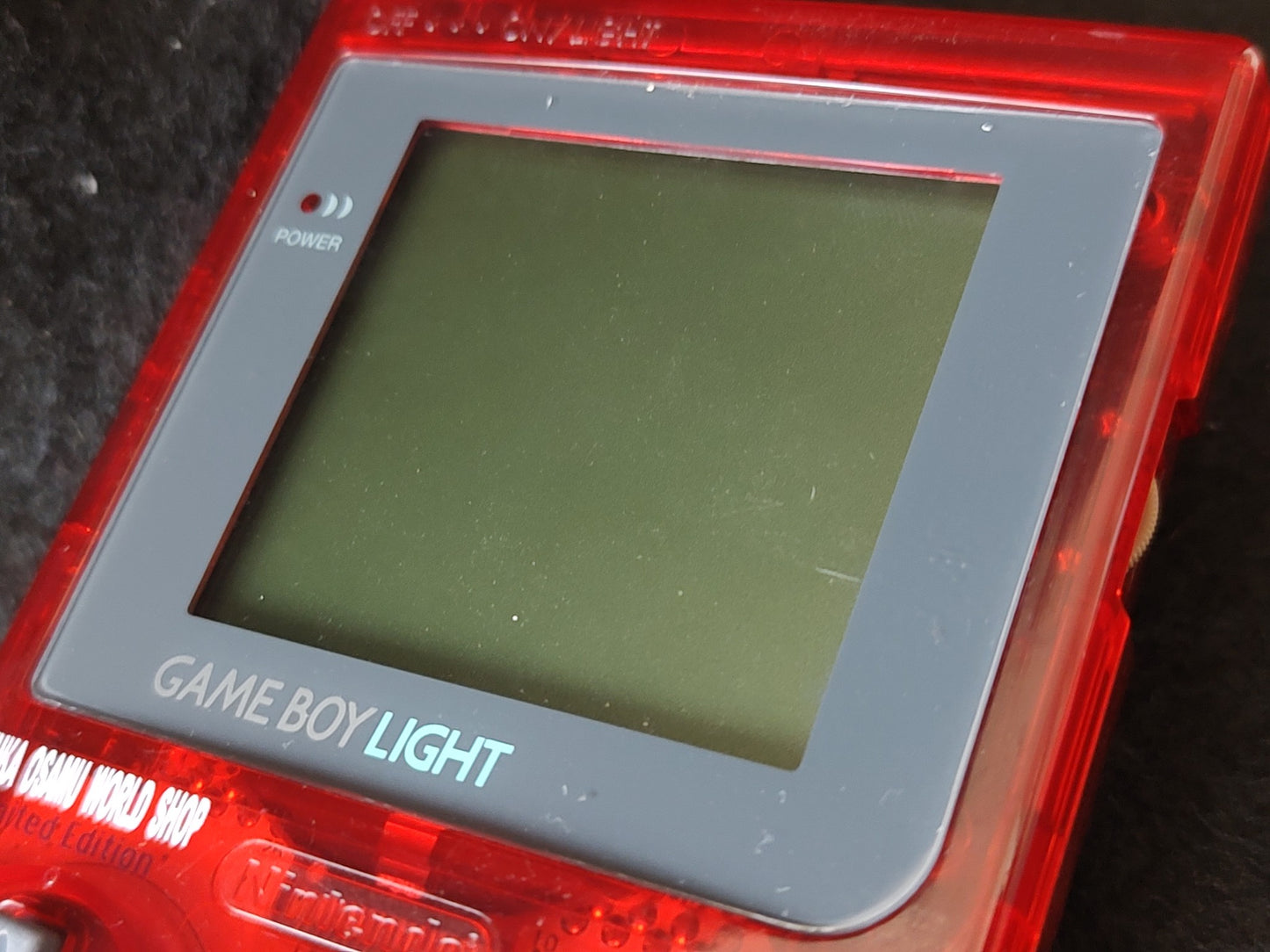 Nintendo Gameboy Light Limited ASTRO BOY Red Edition console, working-g1210-2