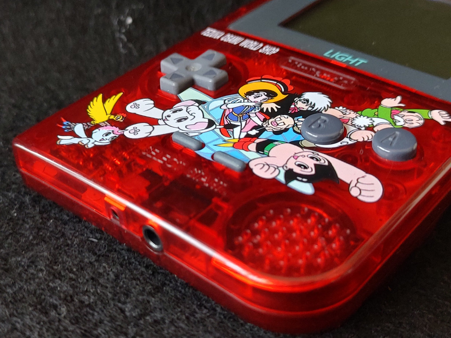 Nintendo Gameboy Light Limited ASTRO BOY Red Edition console, working-g1210-2