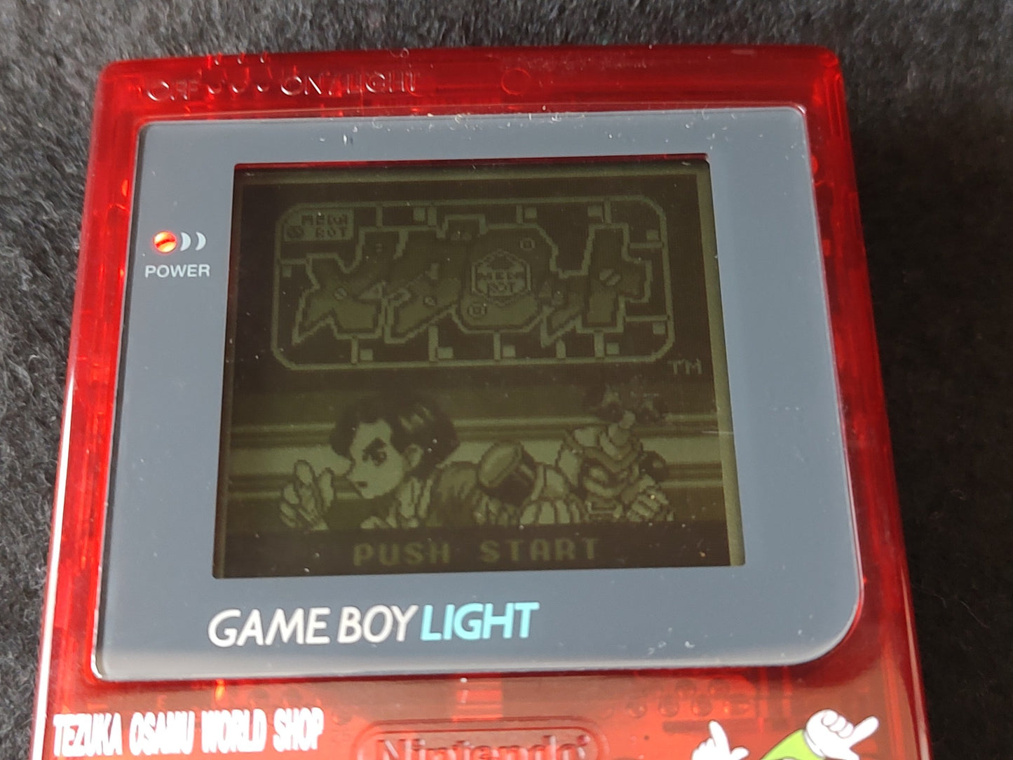 Nintendo Gameboy Light Limited ASTRO BOY Red Edition console, working-g1210-2