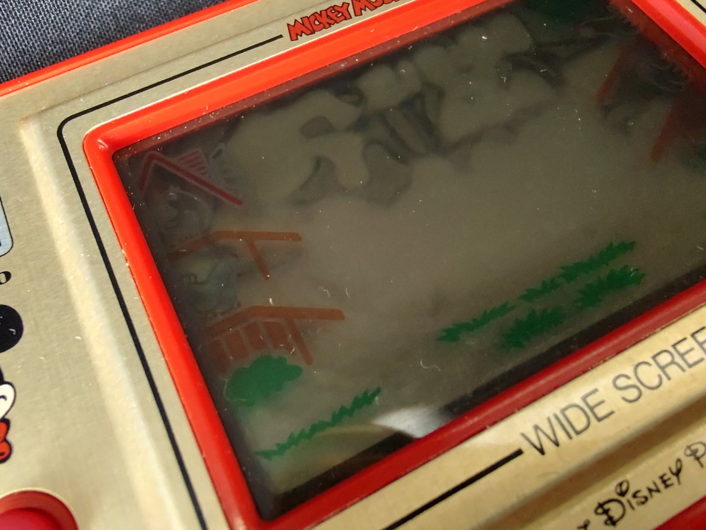 Vintage Nintendo Game & Watch Mickey Mouse. Handheld game, Working -g1213-