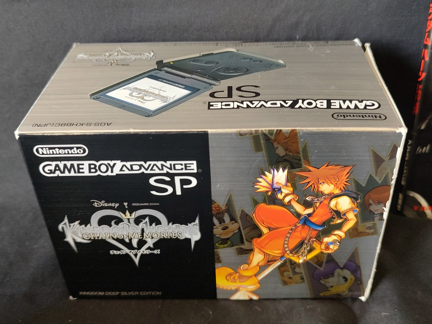 KINGDOM HEARTS LIMITED GAMEBOY ADVANCE SP CONSOLE set Boxed/ Working-g1225-