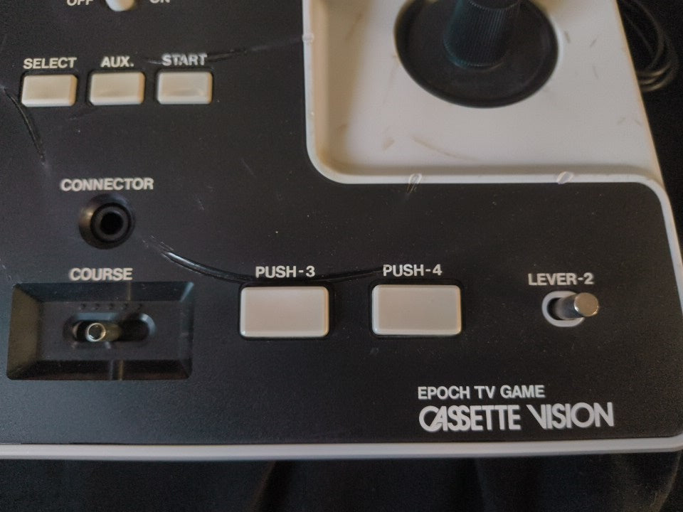 Broken JUNK, Vintage EPOCH CASSETTE VISION Console, PSU and Box set-h0110-