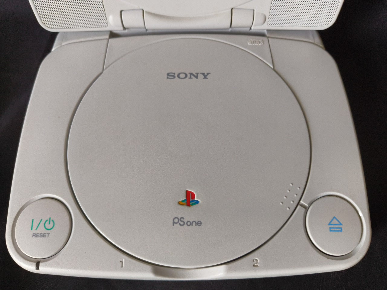 Defective, Sony PlayStation PS one Console,LCD monitor and PSU NTSC-J-h0114- - Hakushin Retro Game shop