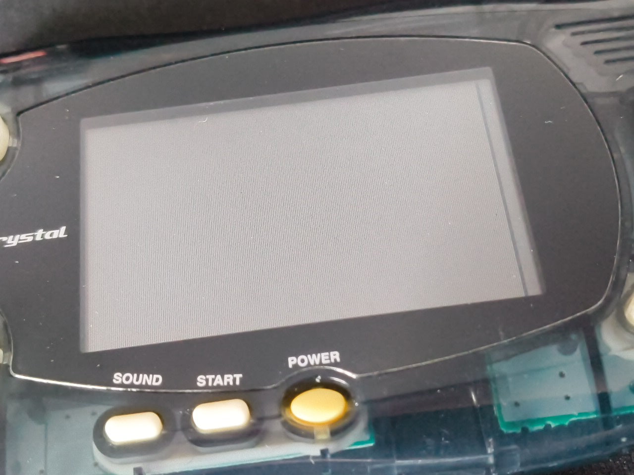 Bandai Wonder Swan Crystal Clear Black BANDAI Console,Boexed and Game set-h0117-