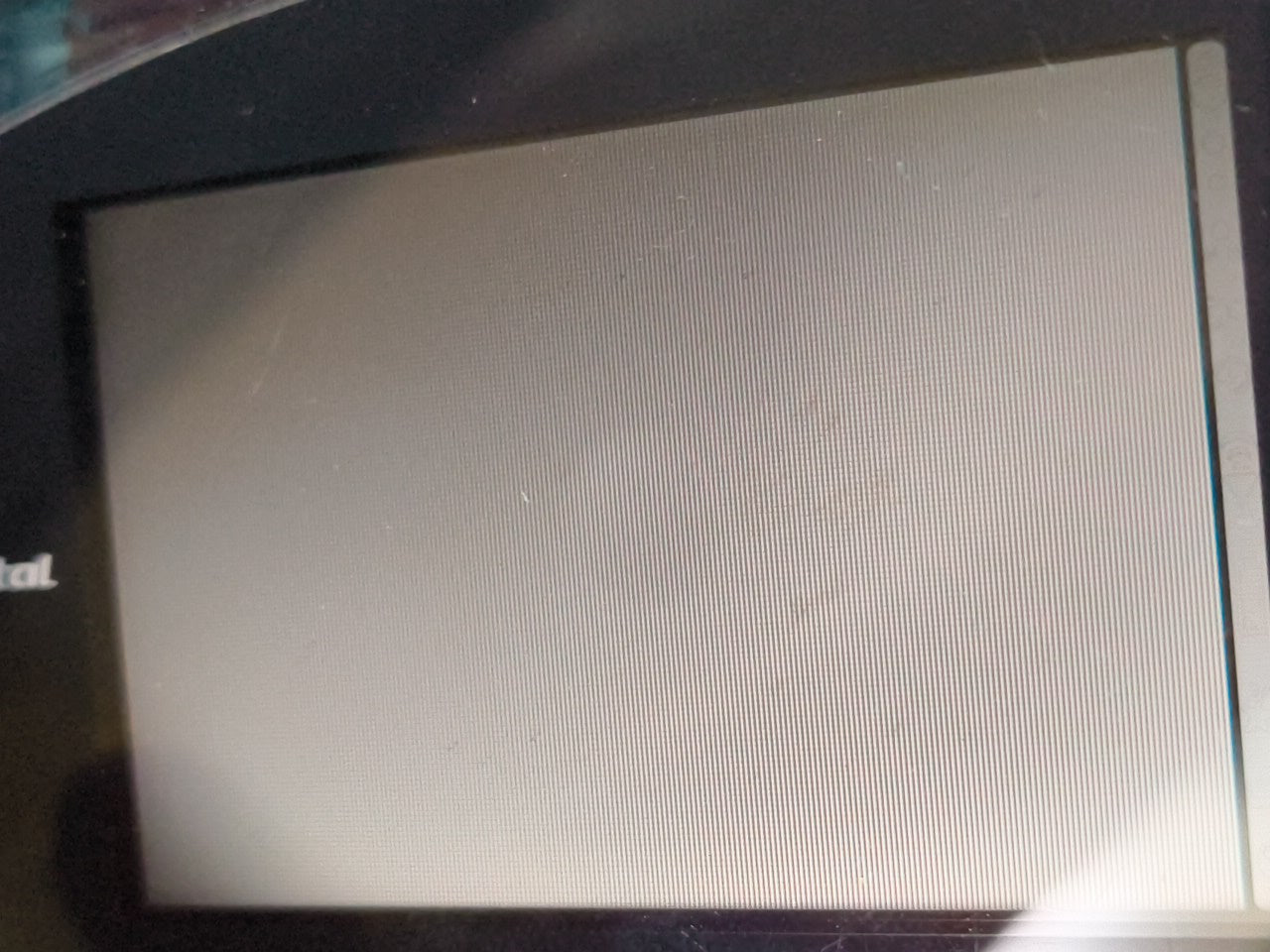 JUNK, Broken Wonder Swan Crystal Clear Black BANDAI WSC Handheld Console-h0117-1