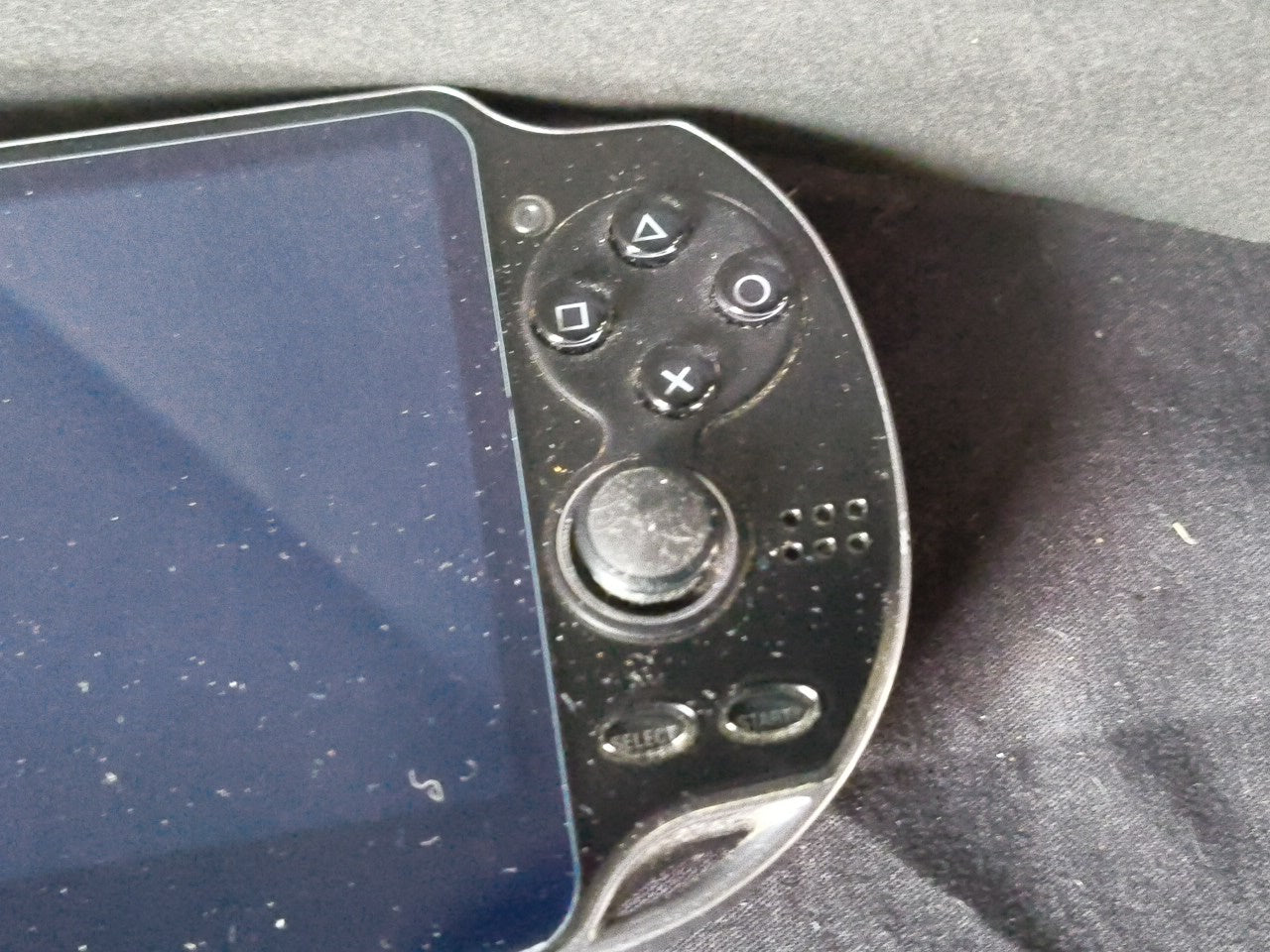 SONY PS Vita PCH-1100 Black Console, w/Manual Box set, Working-h0117-