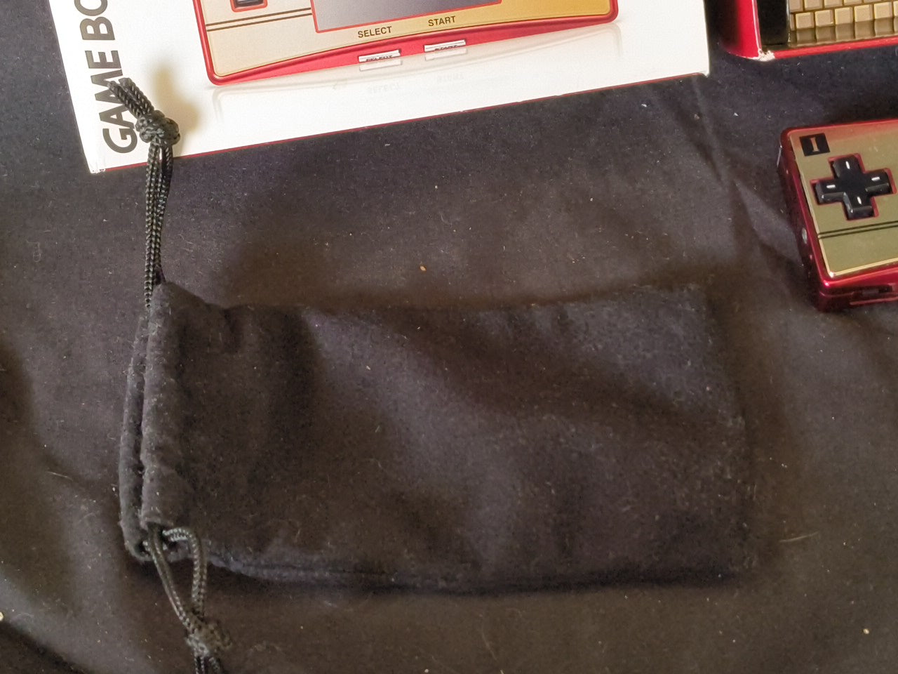 Nintendo Gameboy Micro Famicom 20th Anniversary Editon console OXY-001 set-h0112