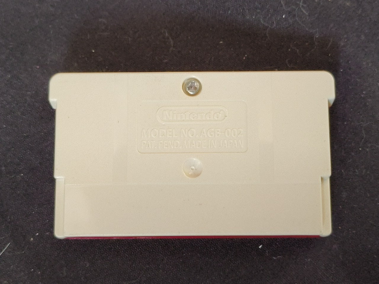 Nintendo Gameboy Micro Famicom 20th Anniversary Editon console OXY-001 set-h0112