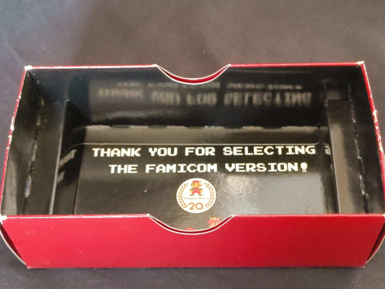 Nintendo Gameboy Micro Famicom 20th Anniversary Editon console OXY-001 set-h0112