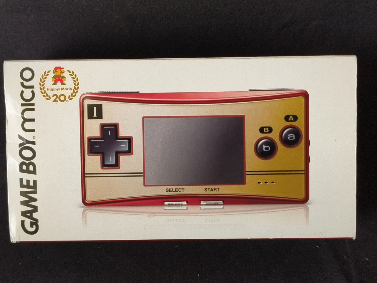 Nintendo Gameboy Micro Famicom 20th Anniversary Editon console OXY-001 set-h0112
