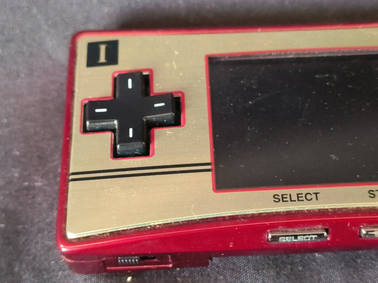 Nintendo Gameboy Micro Famicom 20th Anniversary Editon console OXY-001 set-h0112