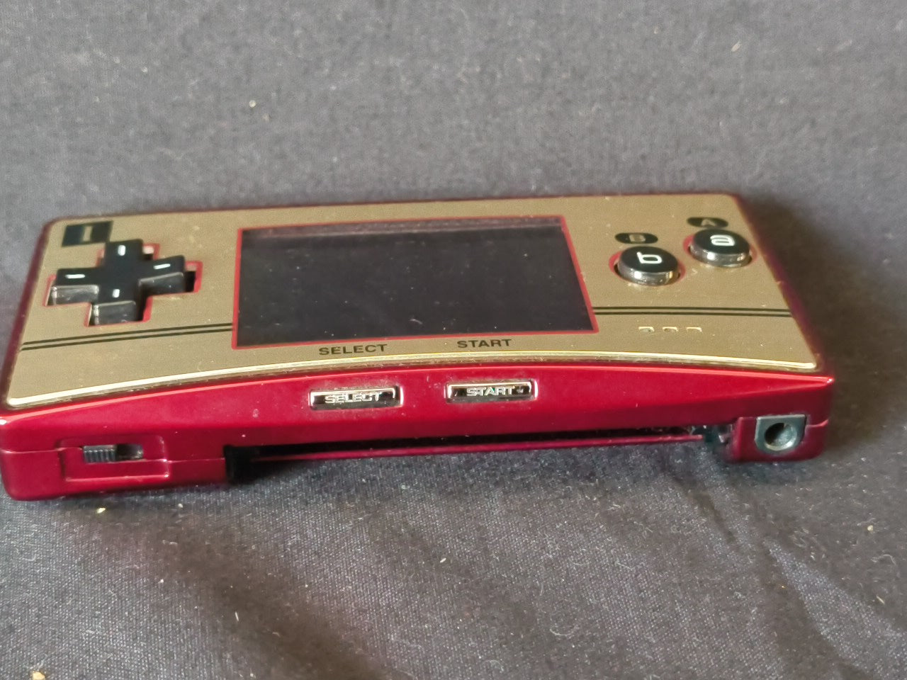 Nintendo Gameboy Micro Famicom 20th Anniversary Editon console OXY-001 set-h0112