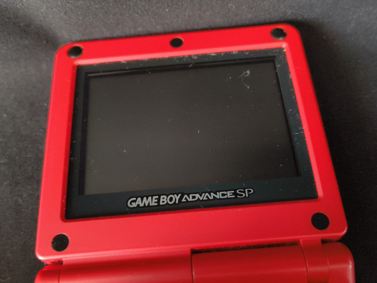 GUNDAM Exclusive use of Char LIMITED EDITION GAMEBOY ADVANCE SP CONSOLE -g1118-