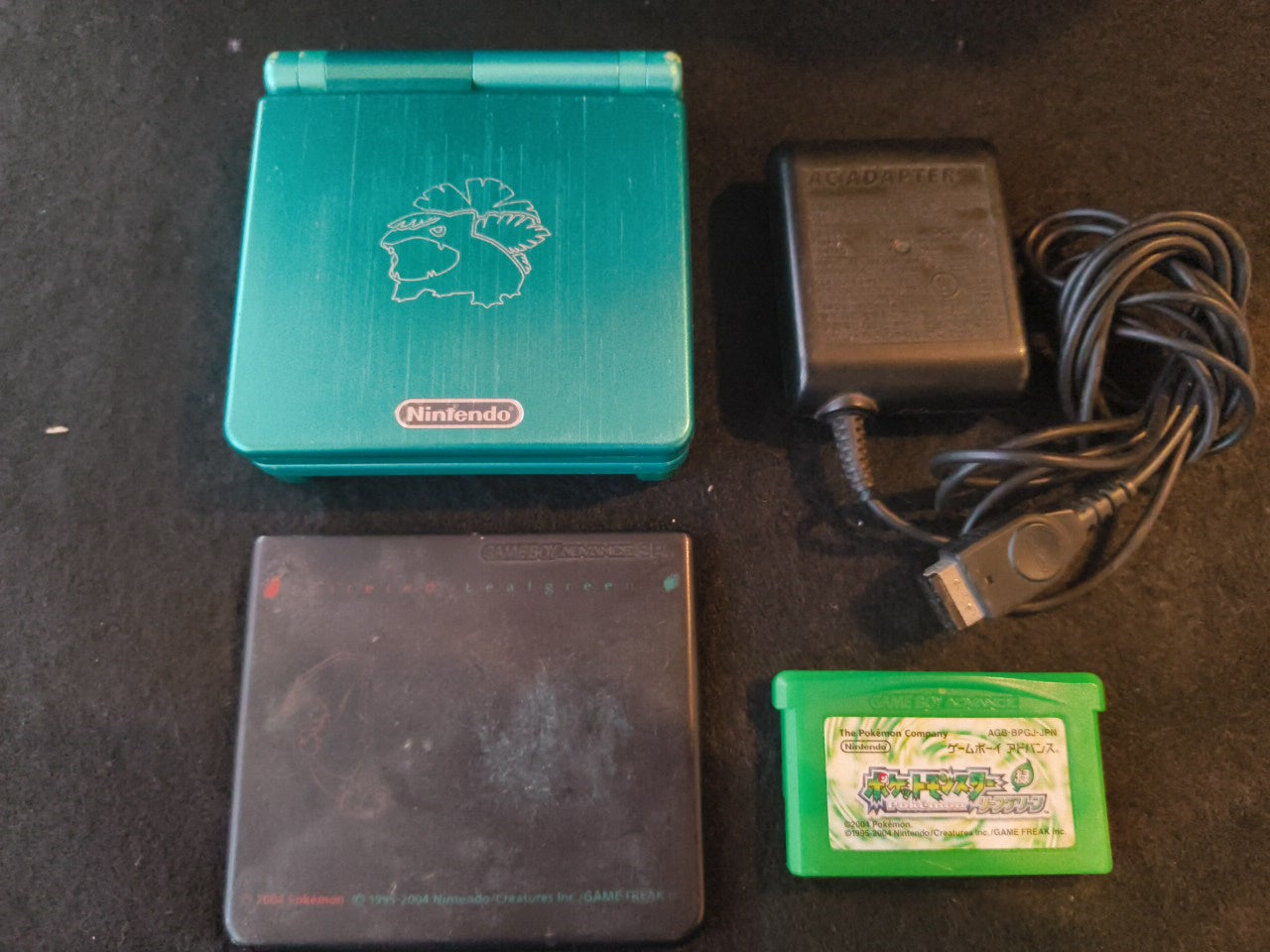 Pokemon Fushigibana (Venusaur) LIMITED GAMEBOY ADVANCE SP CONSOLE, Working,Japan