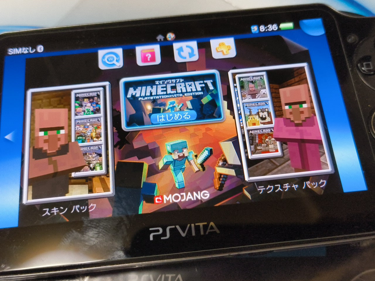 SONY PS Vita PCH-1100 Black Console, w/Manual Box set, Working-h0117-