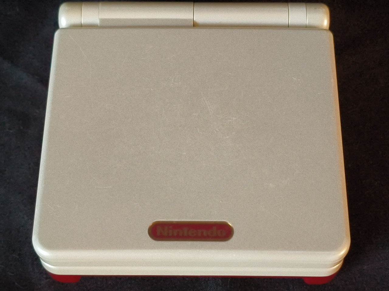 Nintendo GAMEBOY ADVANCE SP Console Famicom color edition and game set-h0203-