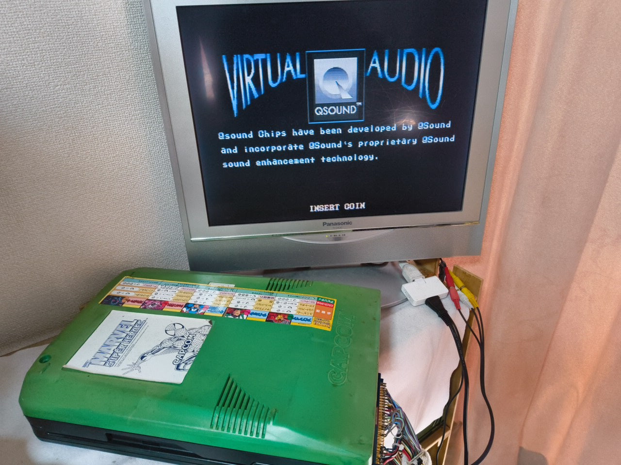 MARVEL SUPER HEROES CAPCOM CPS2 Arcade Cartridge B Board only, Working-h0207-1