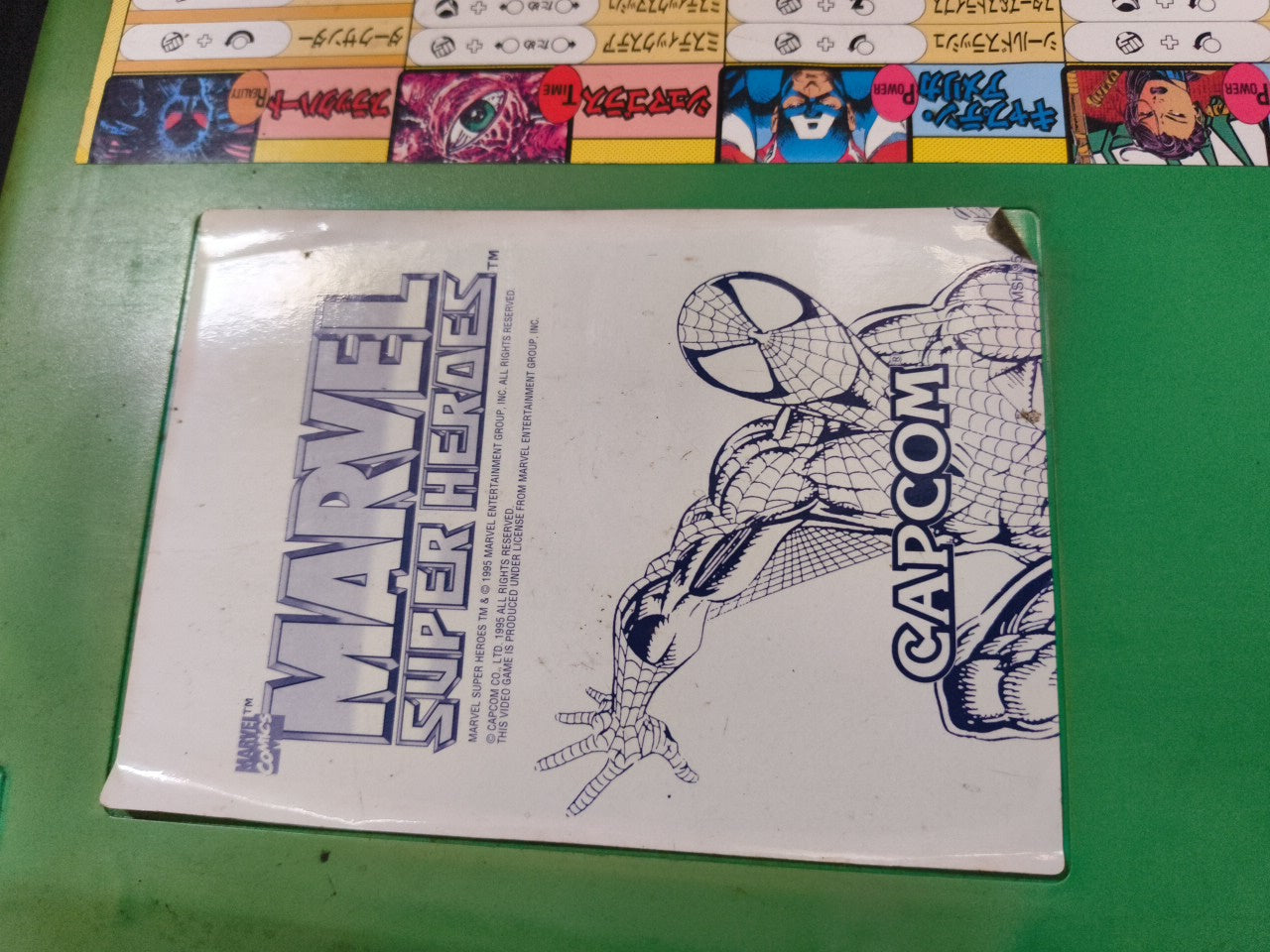 MARVEL SUPER HEROES CAPCOM CPS2 Arcade Cartridge B Board only, Working-h0207-1