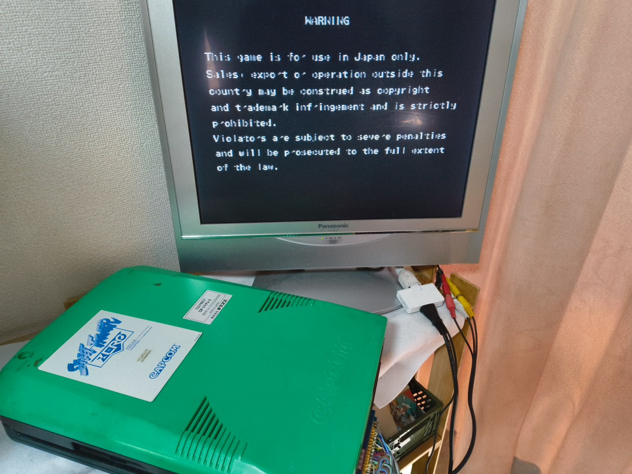 Street Fighet ZERO CAPCOM CPS2 Arcade Cartridge B Board only, Working-h0207-3