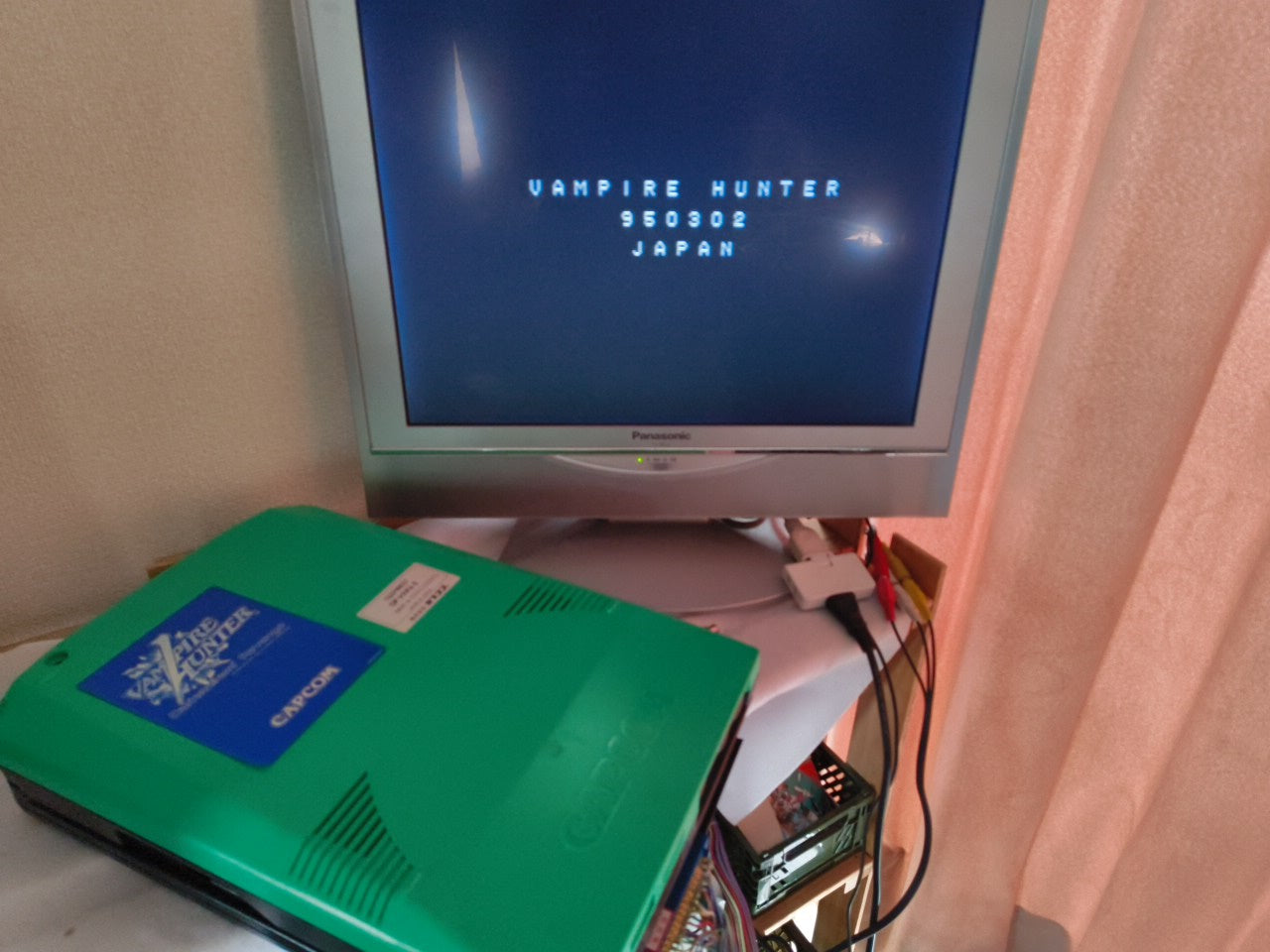 VAMPIRE HUNTER Darkstalkers Revenge CAPCOM CPS2 Arcade Cartridge B Board-h0207-2