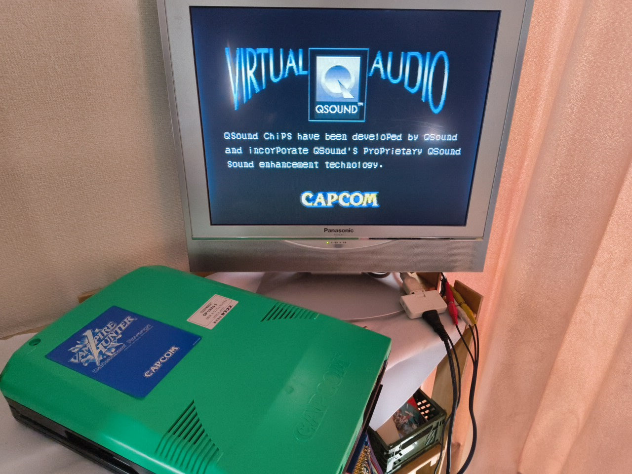 VAMPIRE HUNTER Darkstalkers Revenge CAPCOM CPS2 Arcade Cartridge B Board-h0207-2