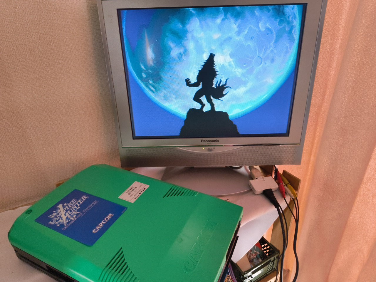 VAMPIRE HUNTER Darkstalkers Revenge CAPCOM CPS2 Arcade Cartridge B Board-h0207-2