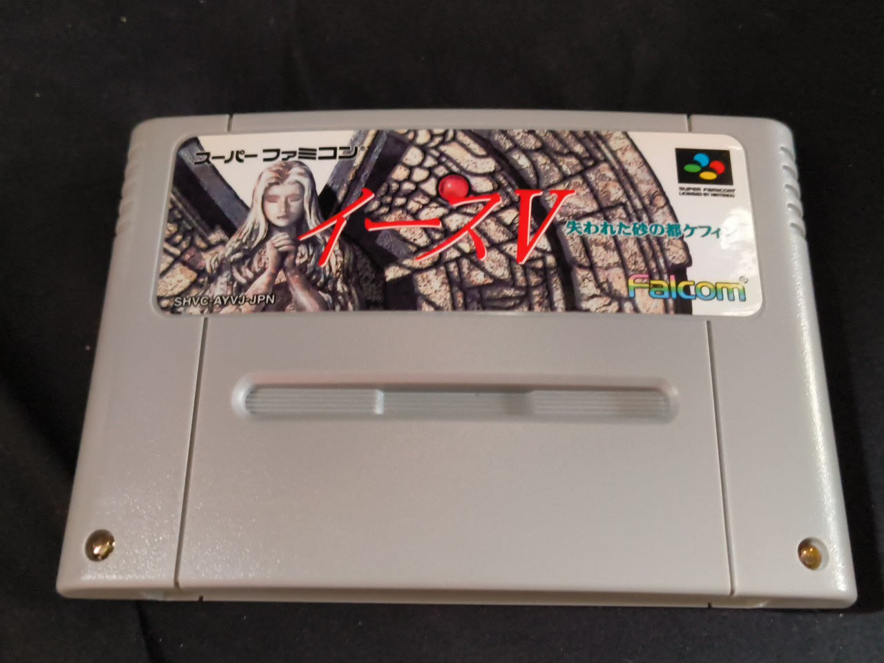 Ys 5 V Kefin Lost City Super Famicom SFC, w/Manual, Box, Working Japan-h0207-