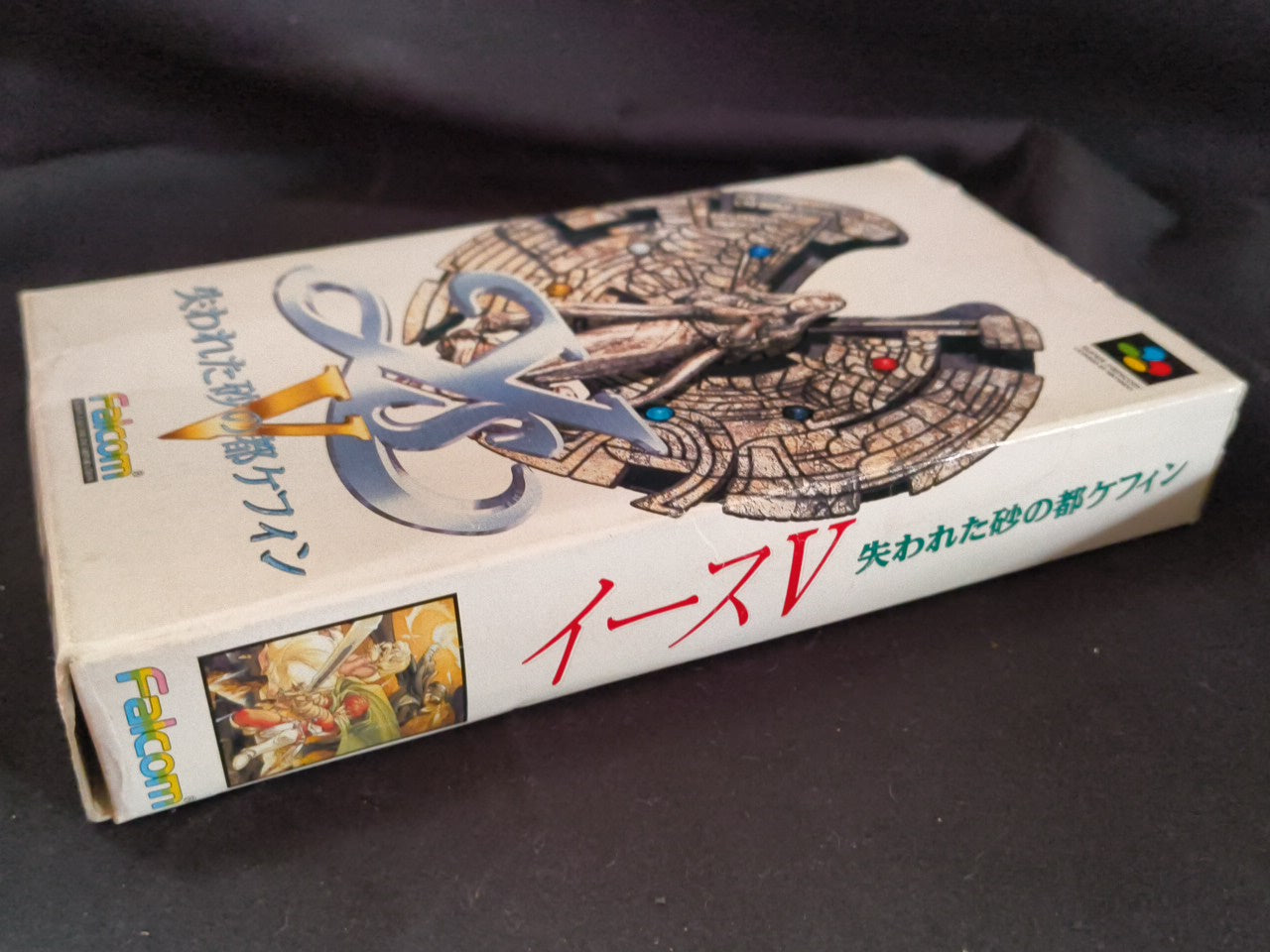 Ys 5 V Kefin Lost City Super Famicom SFC, w/Manual, Box, Working Japan-h0207-