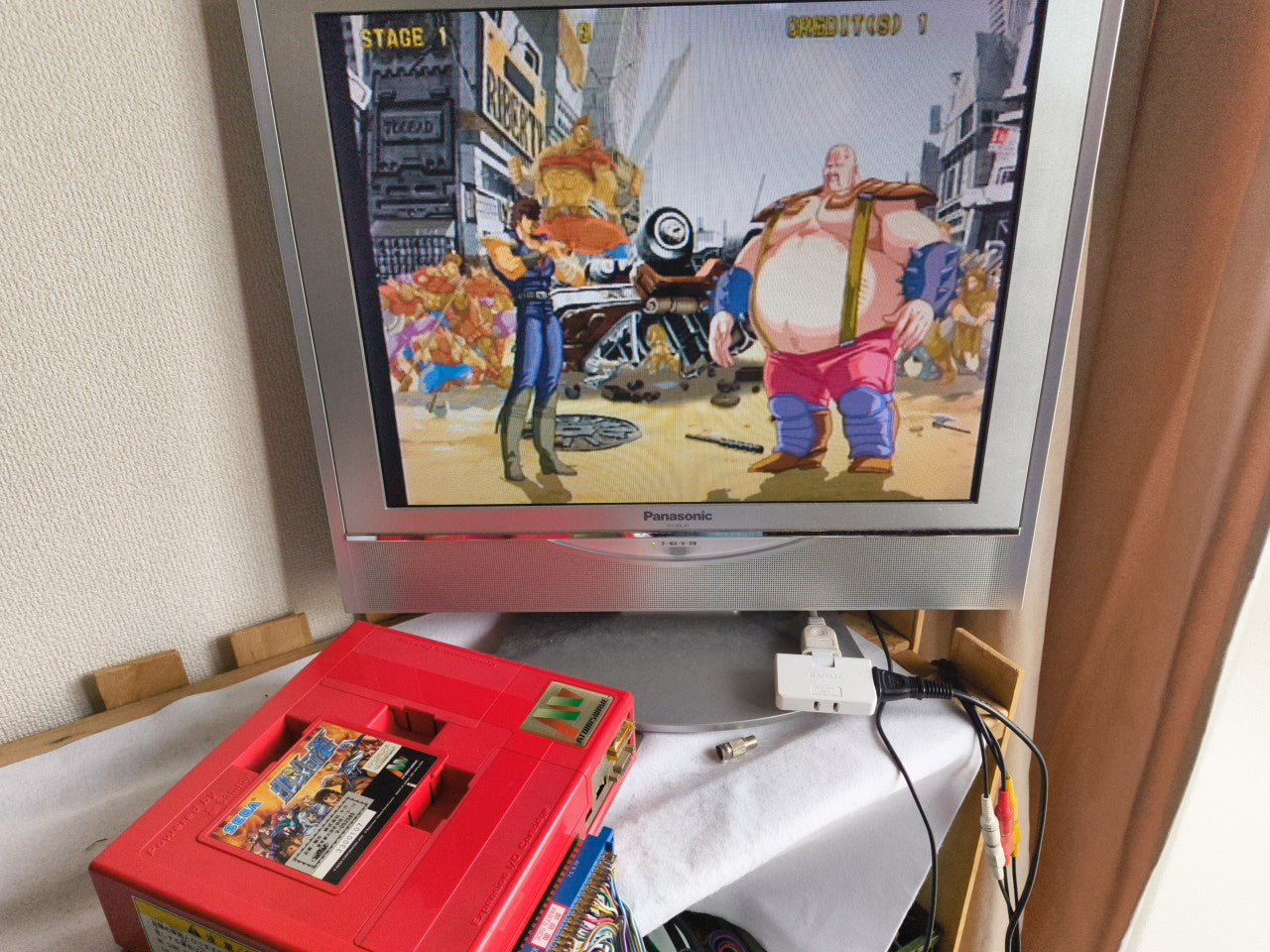 Hokuto No Ken (Fist of the North Star) Atomiswave game w/Mother board set-h0212-