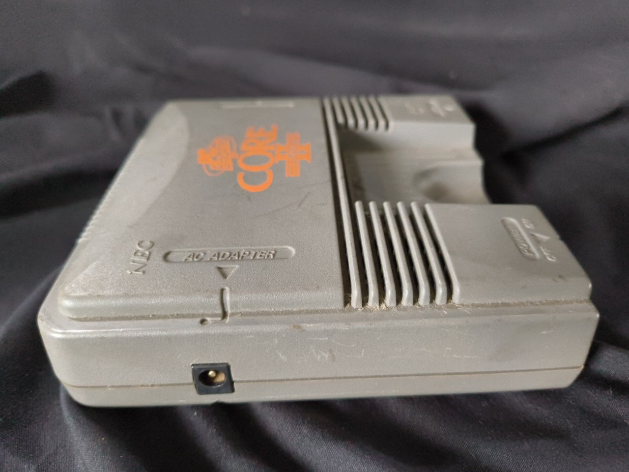 NEC PC Engine Coregrafx2 Console PI-TG7, Pad, PSU, AV cable, Game,working-h0212-