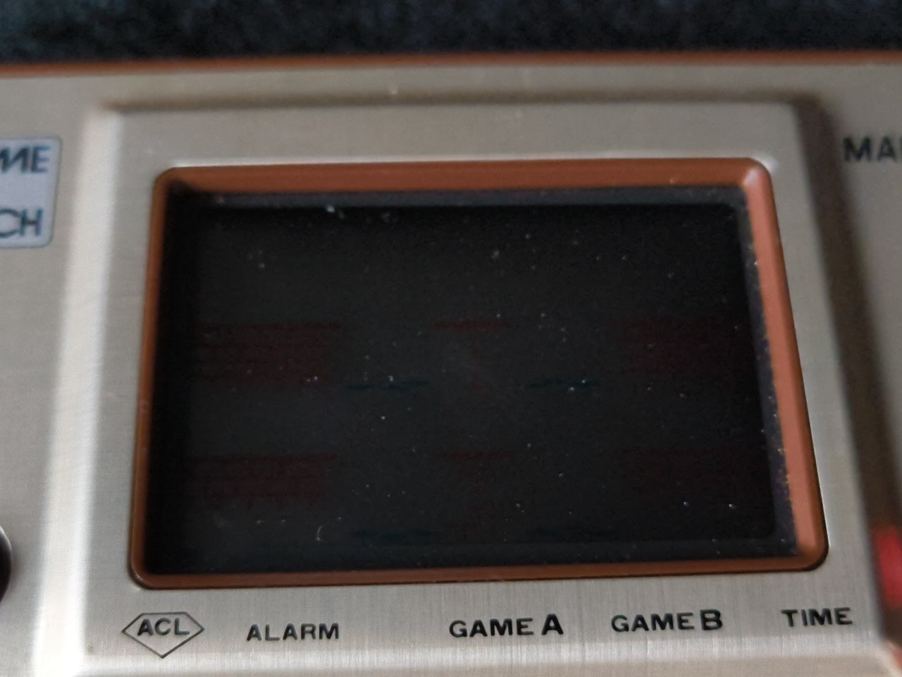 Vintage Nintendo Game & Watch Manhole (utility hole) Handheld game tested-h0212-