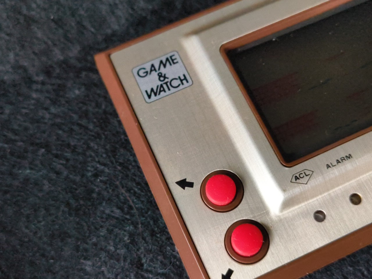 Vintage Nintendo Game & Watch Manhole (utility hole) Handheld game tested-h0212-