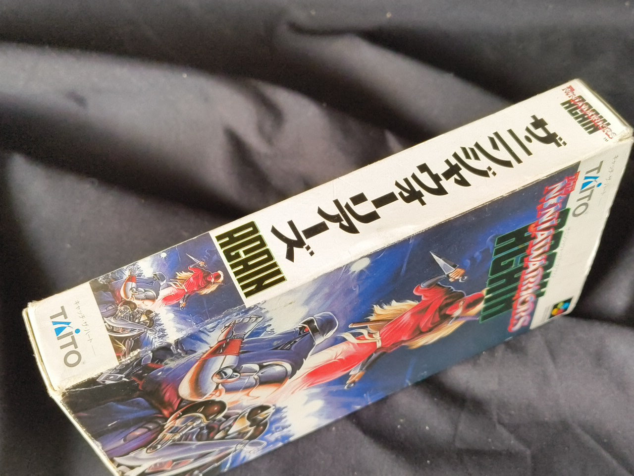 Ninja Warriors Again Super Famicom SFC, w/Manual, Box, Working Japan-h0217-