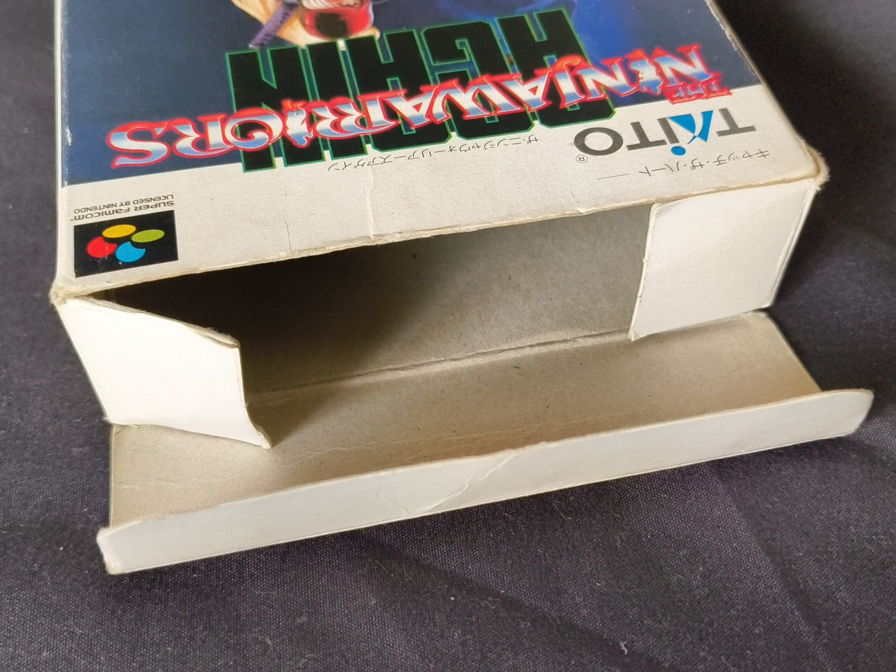 Ninja Warriors Again Super Famicom SFC, w/Manual, Box, Working Japan-h0217-