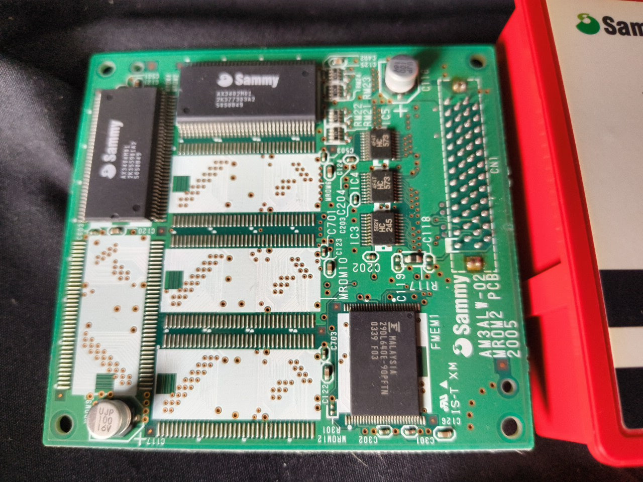 THE RUMBLE FISH 2 SUMMY Atomiswave Arcade game cartridge, Working-h0217-