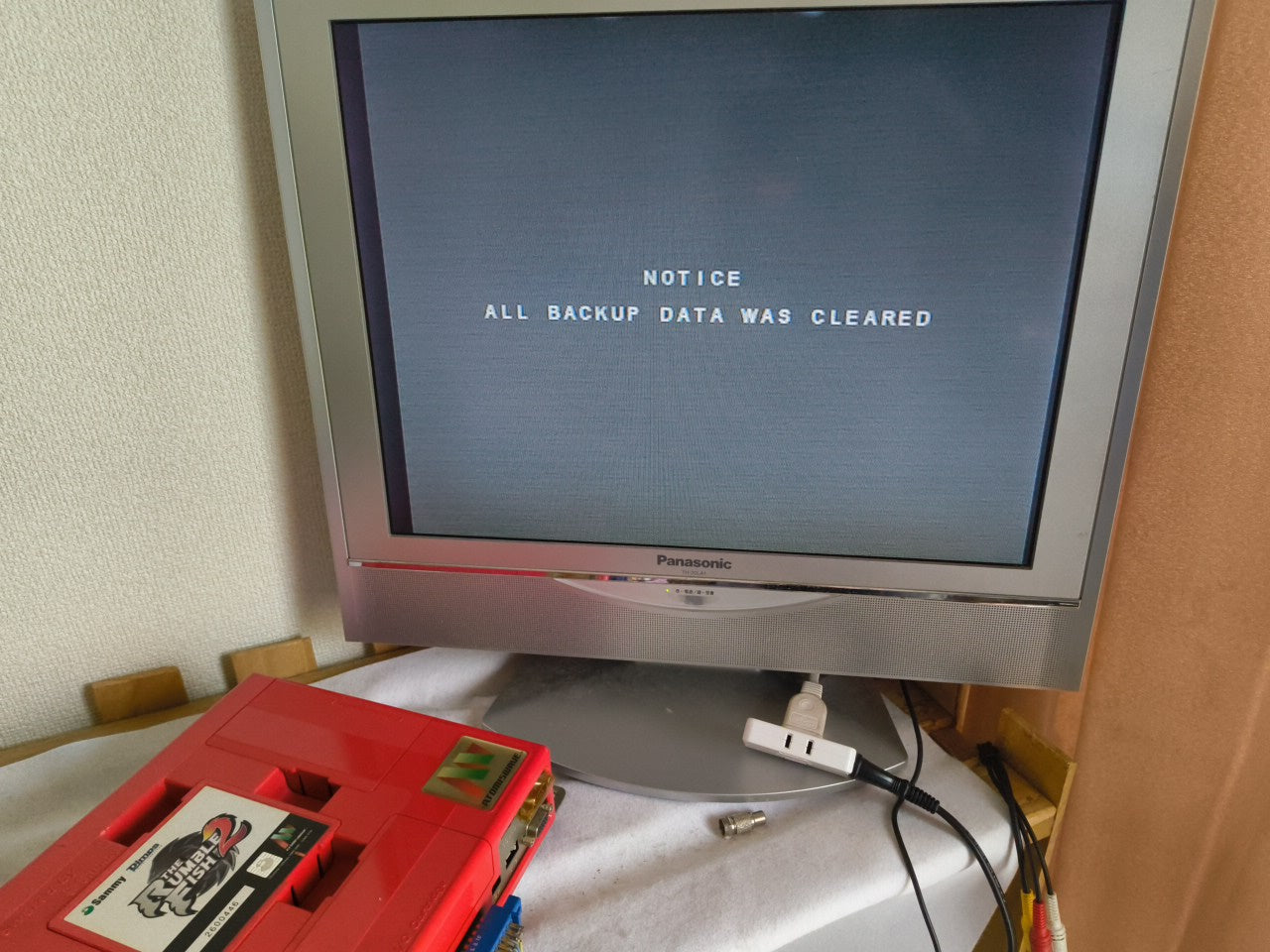 THE RUMBLE FISH 2 SUMMY Atomiswave Arcade game cartridge, Working-h0217-