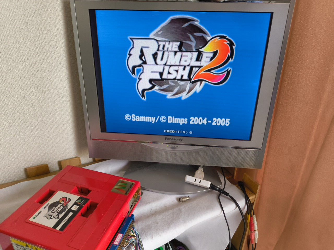 THE RUMBLE FISH 2 SUMMY Atomiswave Arcade game cartridge, Working-h0217-