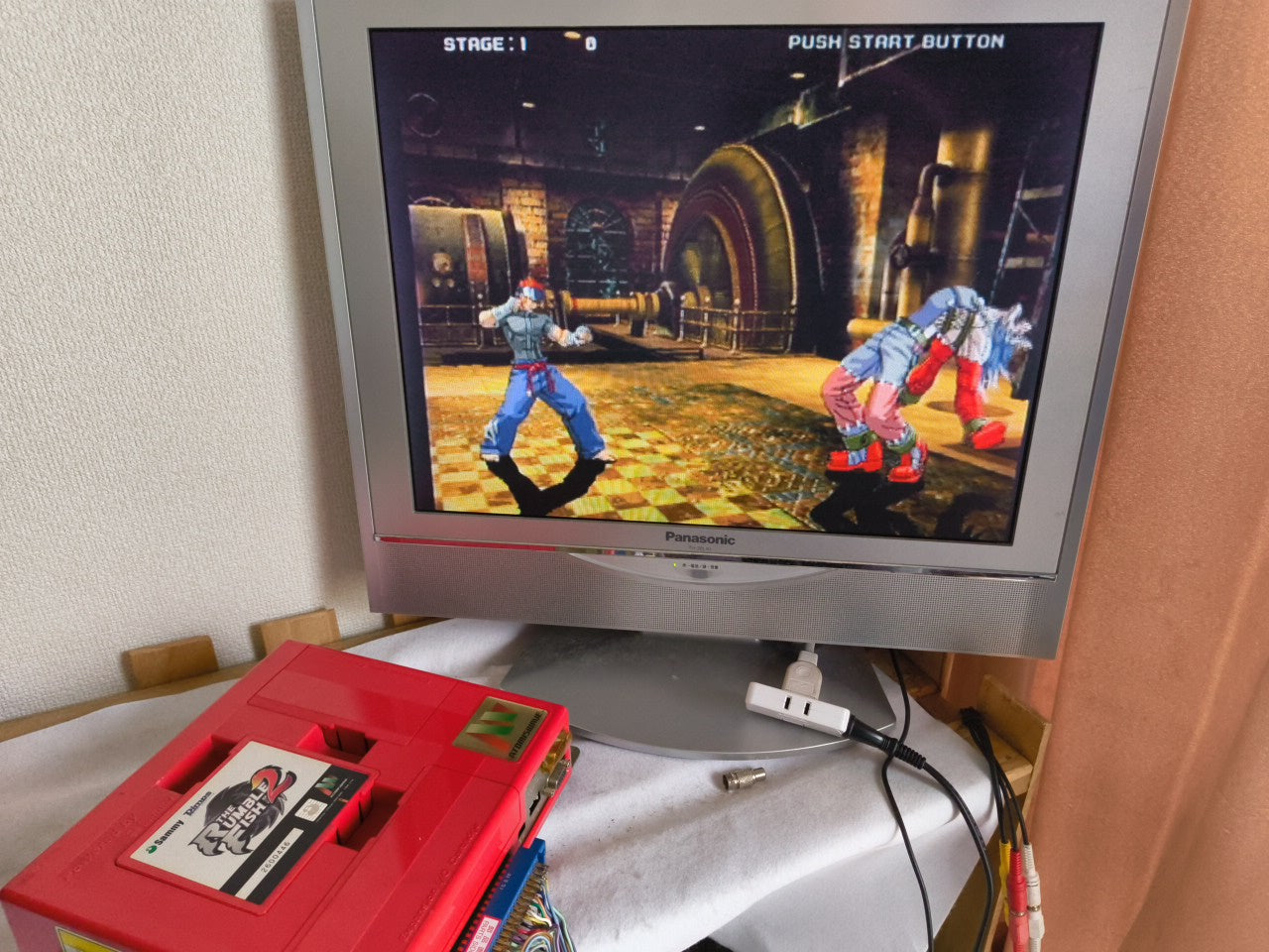 THE RUMBLE FISH 2 SUMMY Atomiswave Arcade game cartridge, Working-h0217-