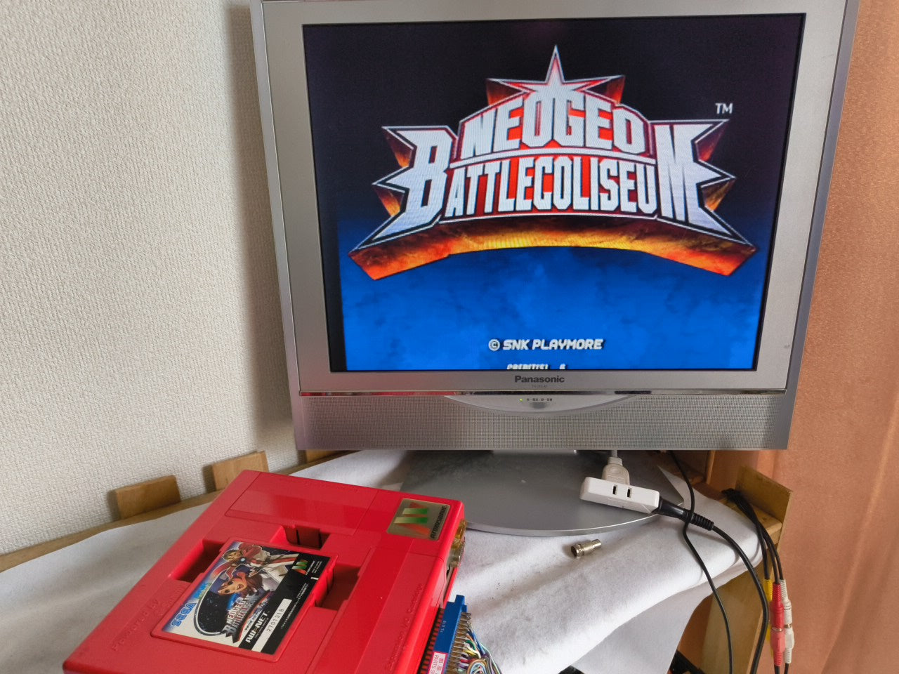 NEOGEO BATTLE COLISEUM SUMMY Atomiswave Arcade game cartridge, working-h0217-2