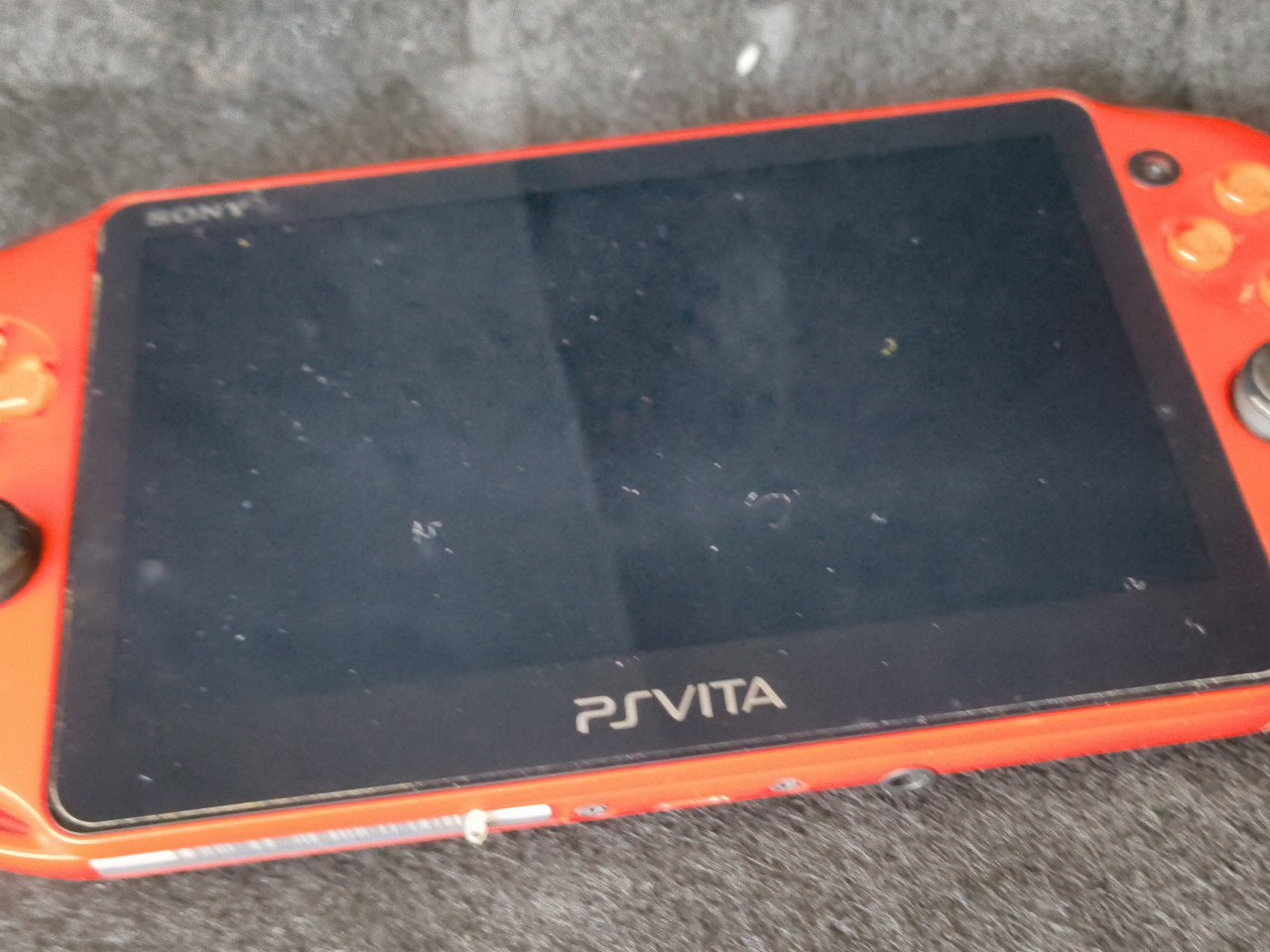 SONY PS Vita PCH-2000 Neon Orange Console 1GB, w/Manual Box set, Working-h0220-