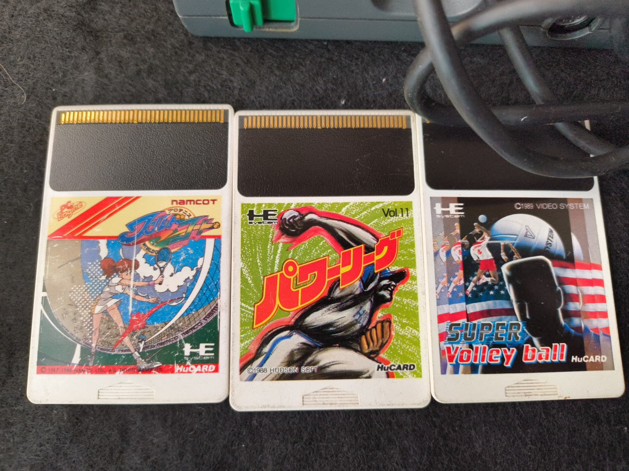 NEC PC Engine Coregrafx Console PI-TG3 TurboGrafx16, w/Manual, Game, Box-h0220-